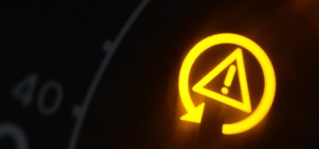 BMW Dashboard Triangle Warning Light