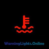 Coolant Temperature Warning Light