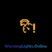 Cruise Control Malfunction Warning Light