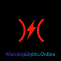 Electronic Throttle Control Warning Light