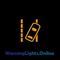 Mini Cooper Lane Departure Warning Light