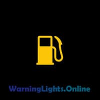 Mini Cooper Low Fuel Warning Light