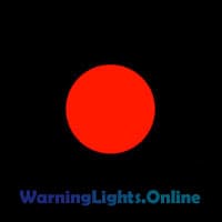 Mini Cooper Vehicle Security Warning Light