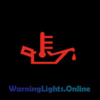 Oil Temprature Warning Light