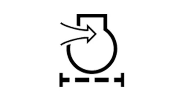 Engine Air Filter Bobcat Symbol