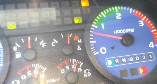 List of Hino Dash Warning Lights and they meanings