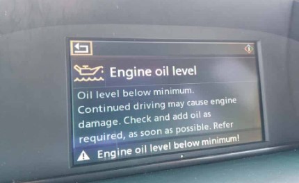 What Causes the BMW Low Oil Pressure Warning Light to Come On
