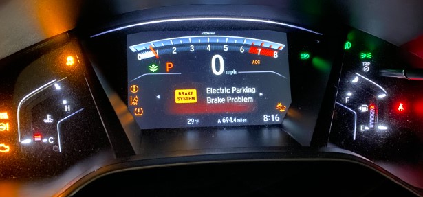 What Does the Honda Civic Brake System Warning Light Mean
