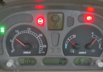 What are Case 420 Skid Steer Warning Lights And Symbols