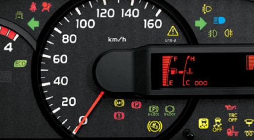 What are Hino Dash Warning Lights