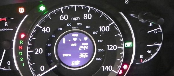 What are the Honda Cr v Multiple Warning Lights