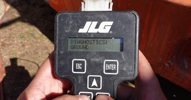 JLG Scissor Lift Warning Light Flashing