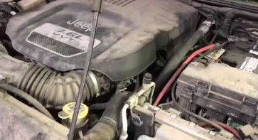 Jeep 3.6 Coolant Temp Sensor Location 1