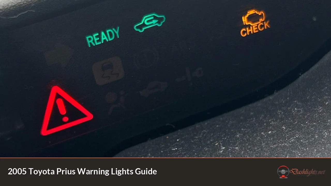 2005 Toyota Prius Warning Lights Guide