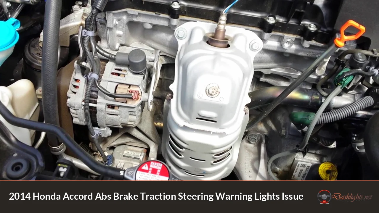 2014 Honda Accord Abs Brake Traction Steering Warning Lights Issue