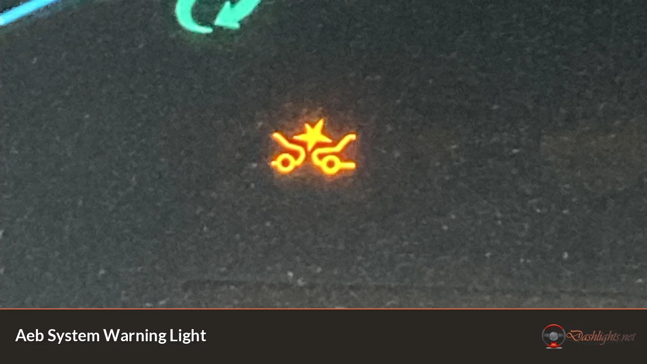 Aeb System Warning Light