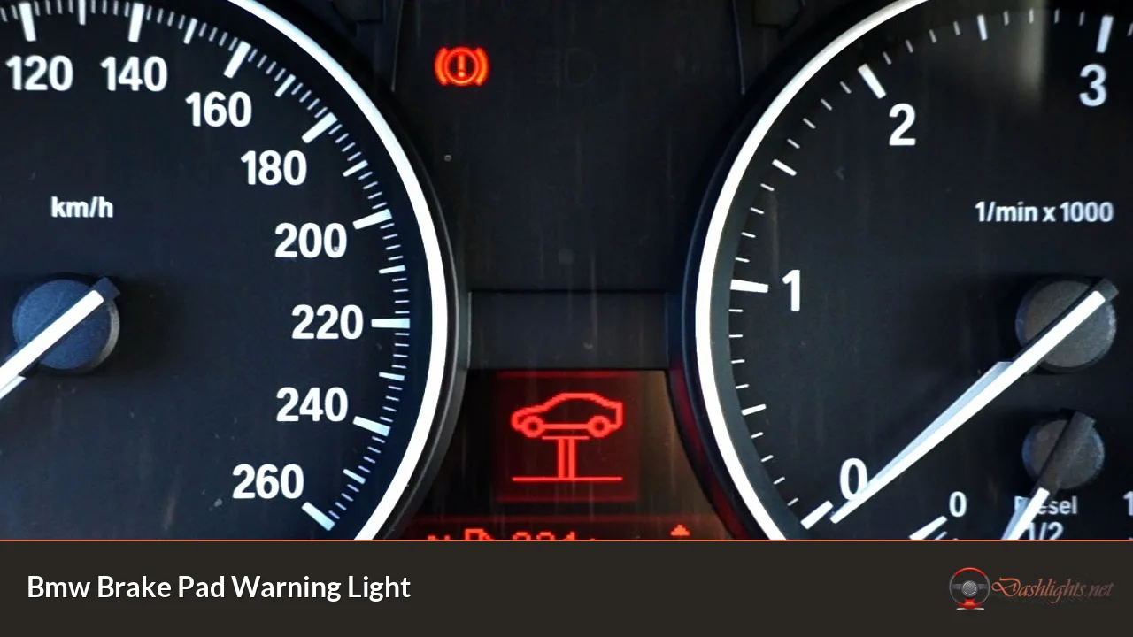 Bmw Brake Pad Warning Light