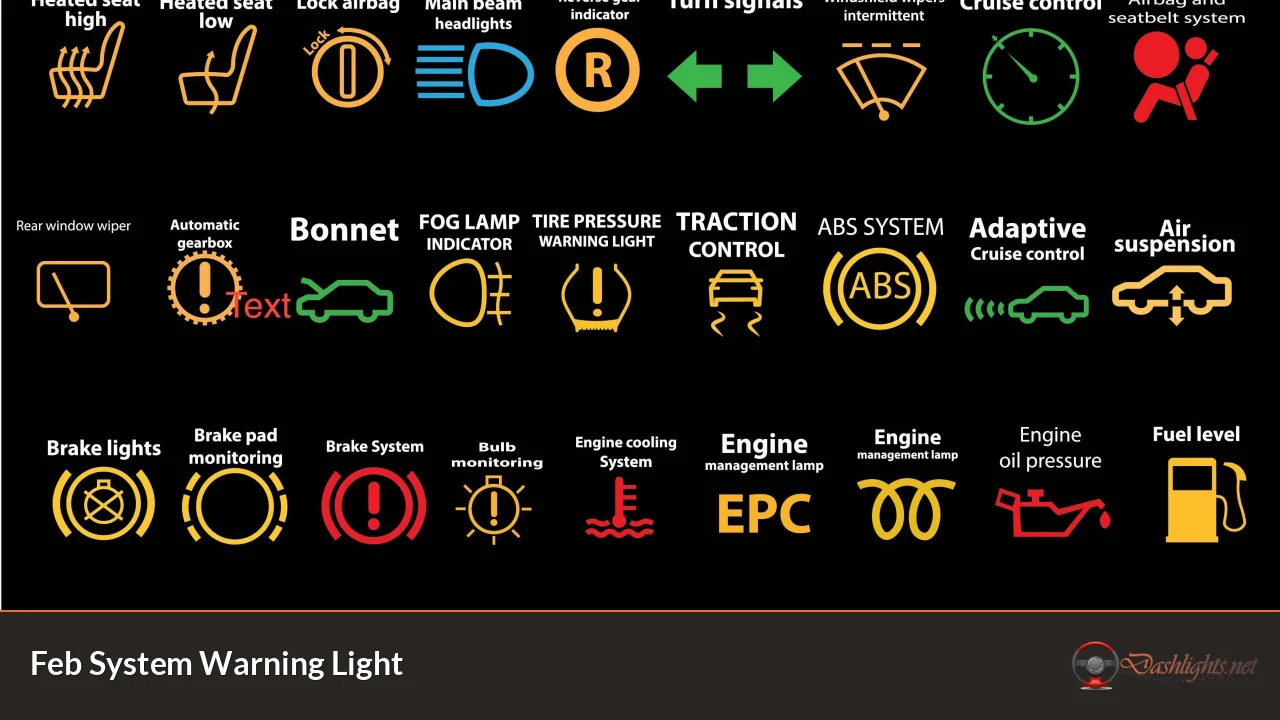 Feb System Warning Light