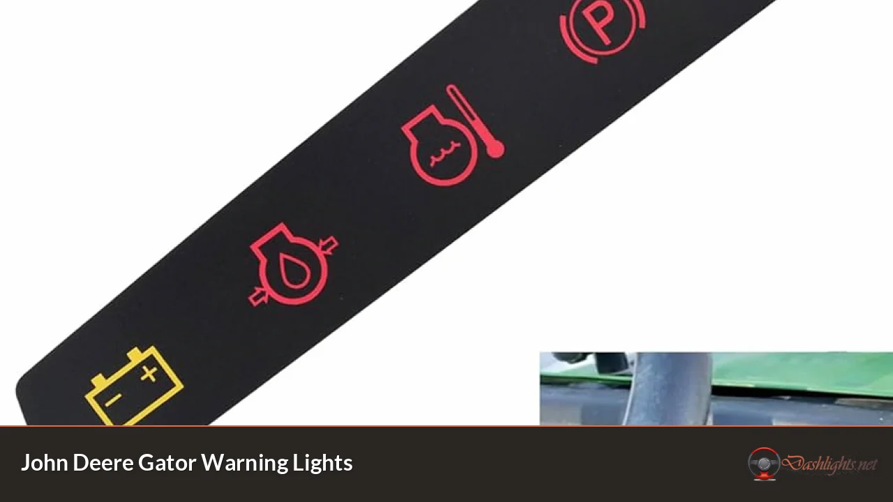 John Deere Gator Warning Lights