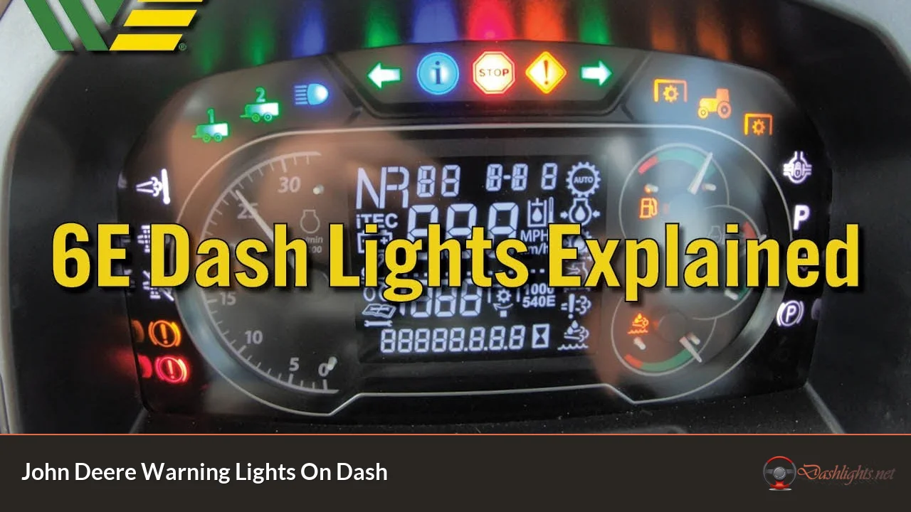 John Deere Warning Lights On Dash