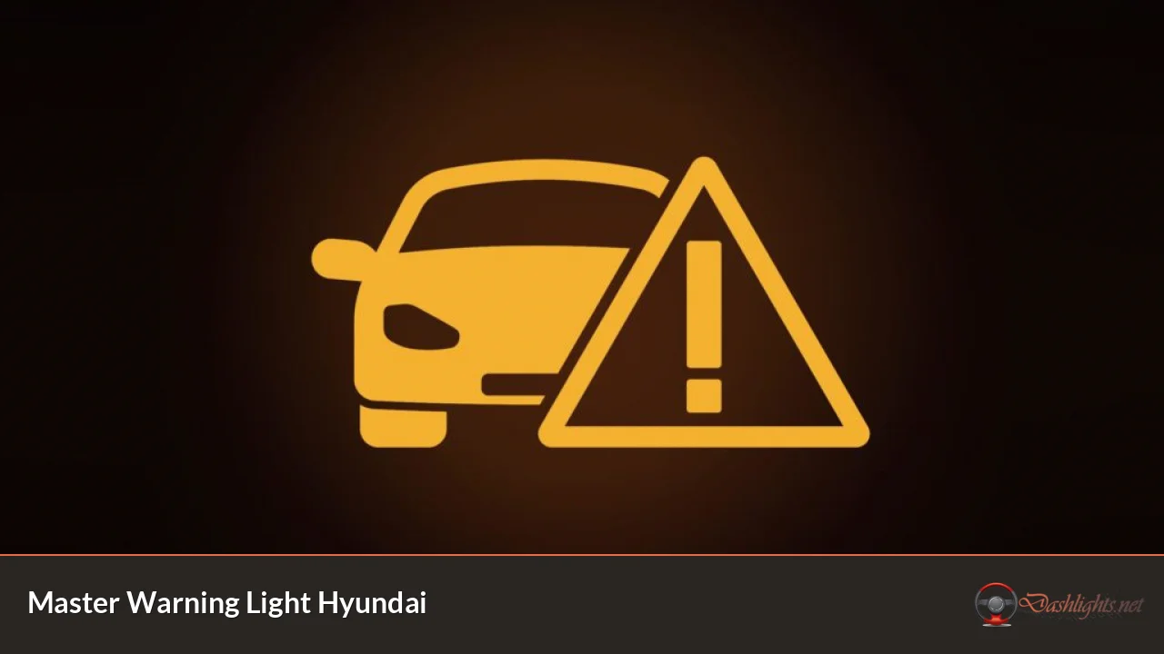 Master Warning Light Hyundai