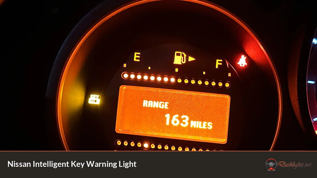 Nissan Intelligent Key Warning Light